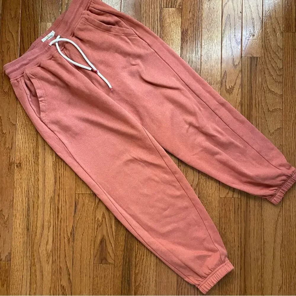 Marine Layer Orange Jogger XS EUC